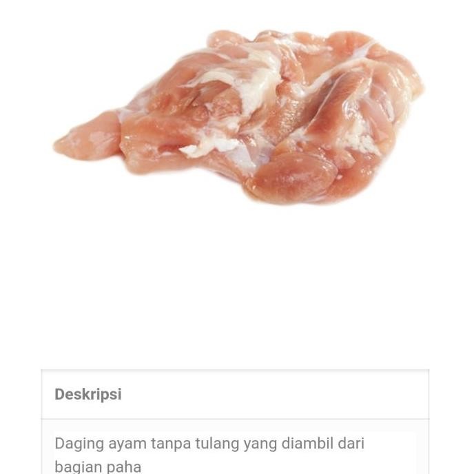 

(Expert) Fillet paha / boneless paha ayam tanpa tulang