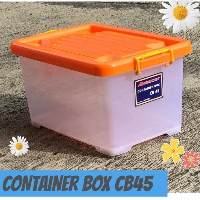 

Terlaris Container Box Cb 45 Kapasitas 45 Liter Merk Multiclub Dengan Roda