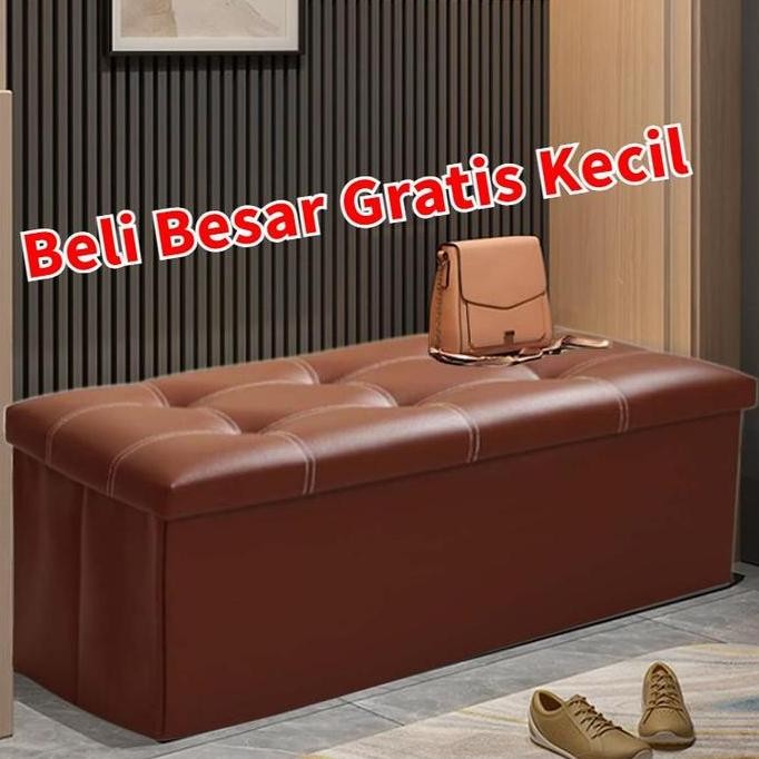 

Terlaris Baru !!! Sofa Storage Box Kursi Box Penyimpanan Dapat Dilipat Kursi