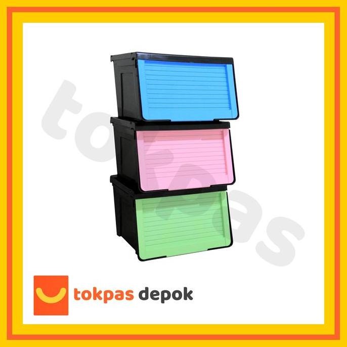 

Terlaris Kabinet Box Storage Tresia Hitam Hommy 7670