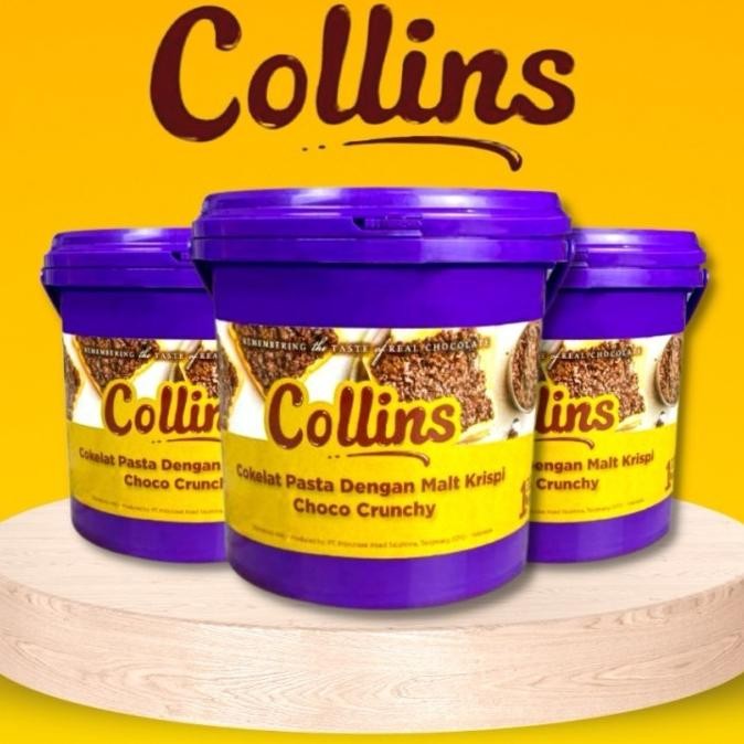 

(Expert) COLLINS CHOCO CRUNCHY SELAI COKLAT COKELAT PASTA DENGAN MALT CRISPY