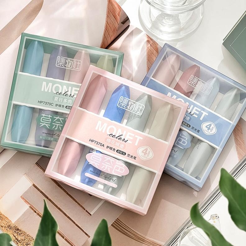 

Soft-head highlighter high-value student with color marker key key berkapasitas besar hand account pen