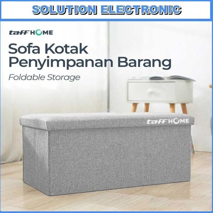 

Terlaris Sofa Kotak Penyimpanan Barang Foldable Storage Box 48 X 30 X 30 Cm
