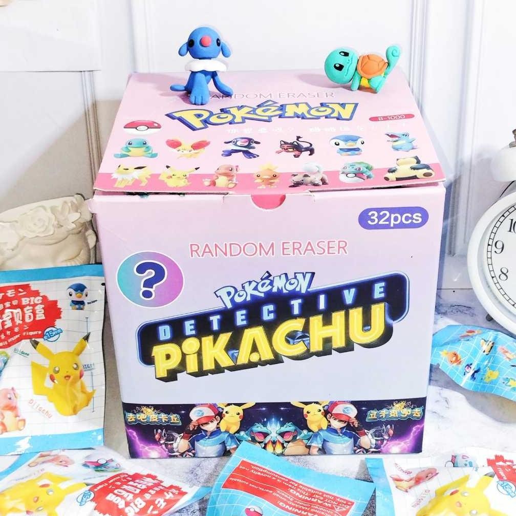 

Penghapus Misteri Pokemon 1 Box isi 32 pack Lengkap CUTE Lucu TERMURAH / Penghapus POKEMON Mystery 1 Box Besar isi 32 pcs Stip Alat Tulis Anak Kekinian Best Quality Favorit Bisa Grosir dan COD