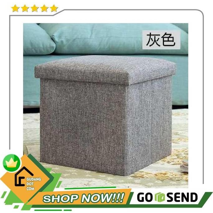 

Terlaris Sofa Kotak Penyimpanan Barang - L170402 - Gray - 30X30X30Cm