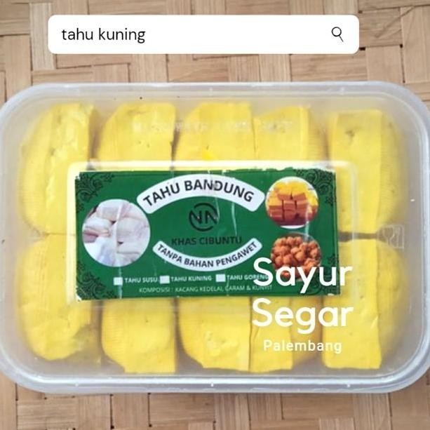 

Tahu Kuning Bandung isi 10 pcs Sayur Segar Palembang