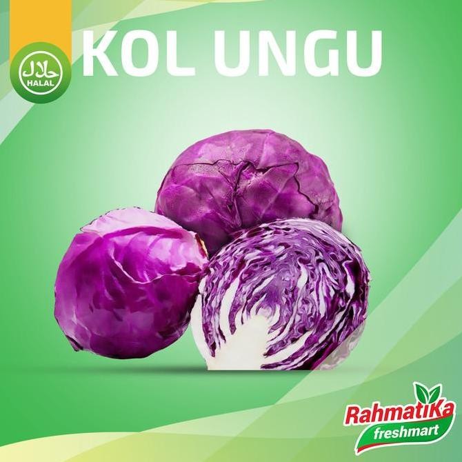 

Kol Ungu Segar / Sayur Kubis Ungu Fresh 500 gram (Sayur Segar)
