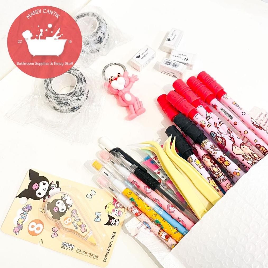 

PAKET ALAT TULIS BUBBLE UKURAN 19 X 15,8 CM