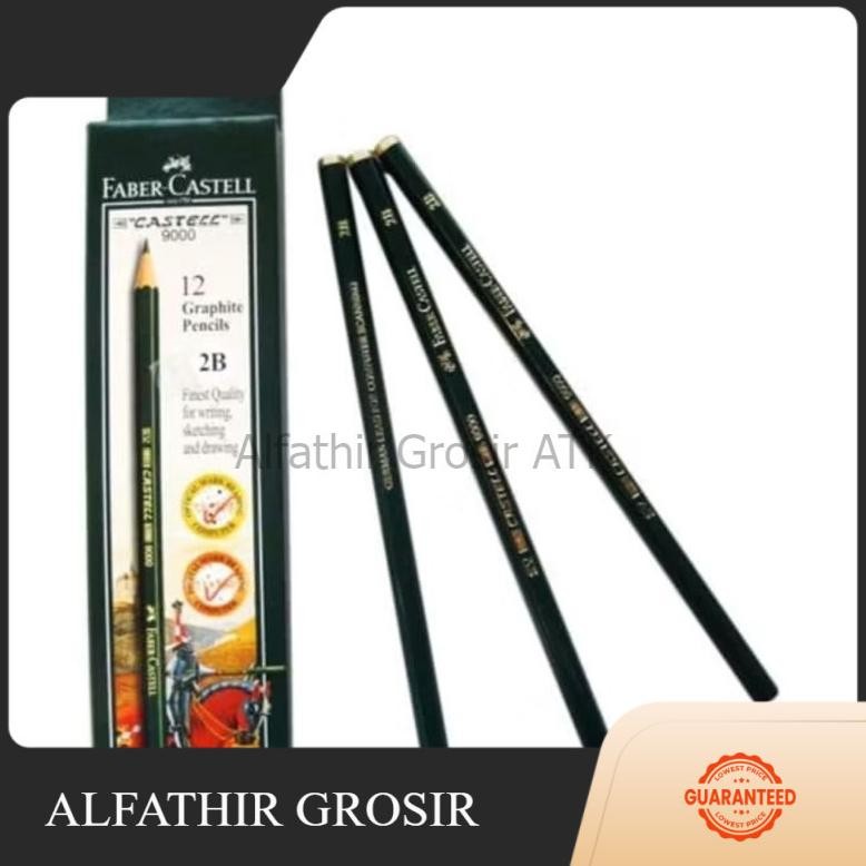 

Pensil Faber Castell 2B (1 pack = 12 pcs) - Original