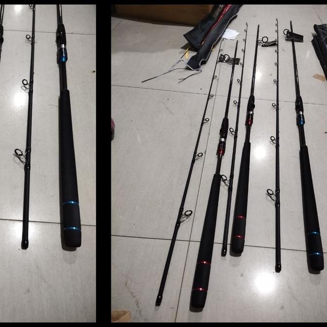 // joran captain coral chaser 240 270 300 cm joran carbon laut //