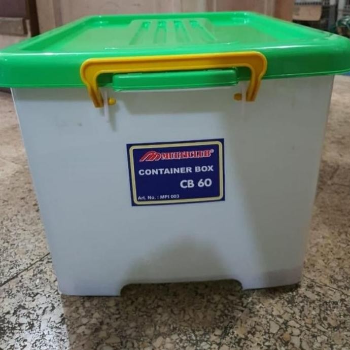 

Terlaris Container Box Cb 60 Liter Multiclub / Kontainer Industri Real Cb 70