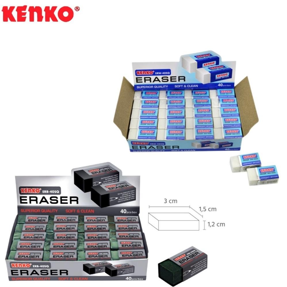 

GG Penghapus KENKO ER-40SQ (40pcs) / Penghapus