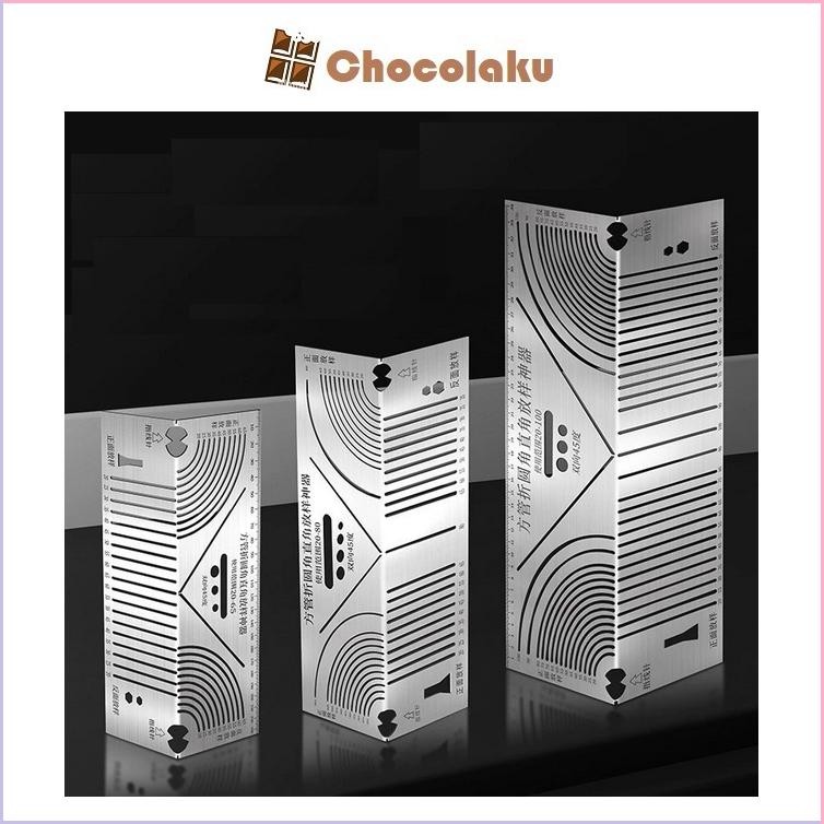 

PS001 Penggaris Cetakan Garis Lingkar Pemotongan Sudut Siku 90 Derajat Presisi Akurat Stainless AST