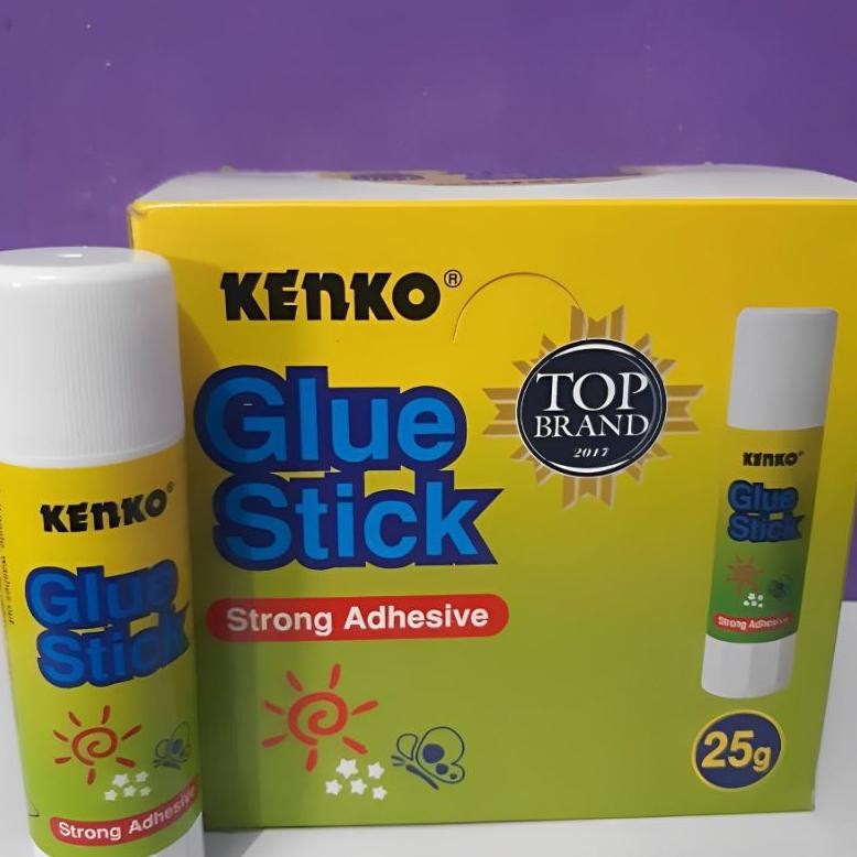 

LEM GLUE STICK KENKO 25G (1PAK/12PCS) AST