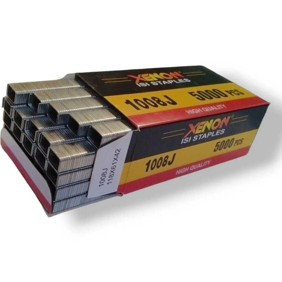 

XENON ISI STAPLES 102J PAKU TEMBAK UNTUK AIR STAPLER 1022J ISI 5000 PCS MODEL U AST