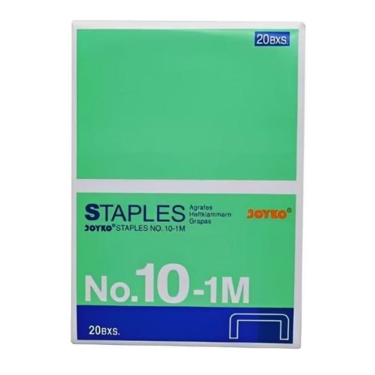 

(1 pak isi 20 box kecil) isi staples joyko / isi staples joyko no.10 / isi staples murah AST