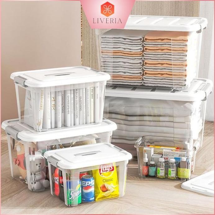 

Terlaris Storage Box Organizer Plastik Besar Multifungsi Container Box