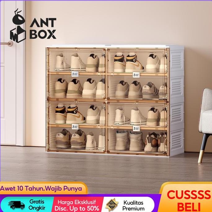 

Terlaris Antbox Lemari Sepatu Storage Box Transparan Dengan Pintu Magnetik Kotak Sepatu Susun Untuk Sepatu Sandrak Sepatu Estetik Lipat Penyimpanan Sepatu Pria Wanita Akrilik Kokoh Muat Banyak Dan Anti Debu Rak Sepatu Susun Tertutup Lemari Sepatu Tertutup