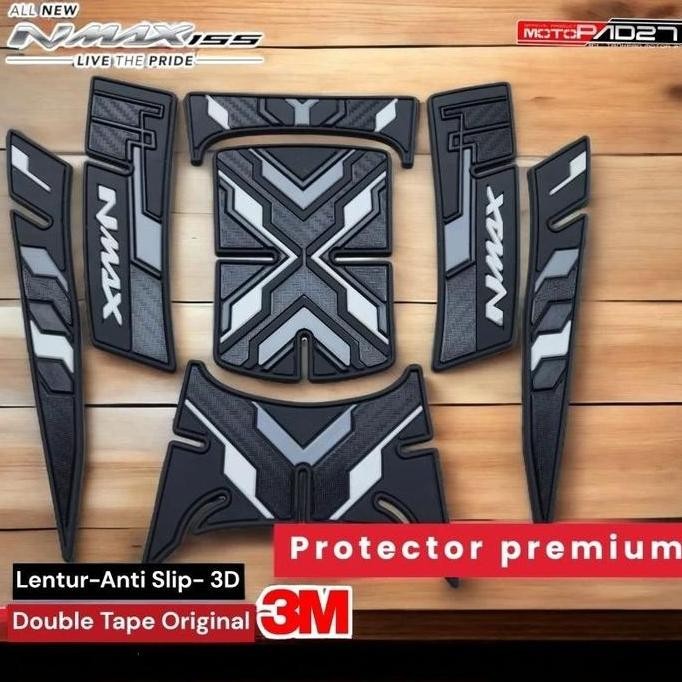 

Terlaris Tankpad Nmax New Deckpad Nmax 2020-2023 Karet Rubber Premium Quality Motorcycle Motorcycle Karpet Beat