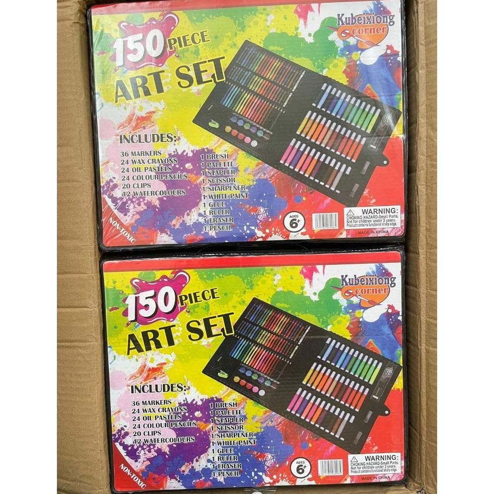 

Stationery Set Krayon ART 150pcs - Koleksi 150 Warna Cerah & Premium untuk Kreativitas Anak-anak AST