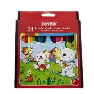 

PENSIL WARNA JOYKO PANJANG / 24 WARNA CP-24PB AST