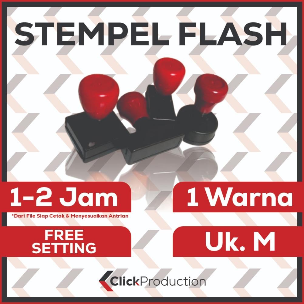 

STEMPEL FLASH / STEMPEL OTOMATIS UKURAN M AST