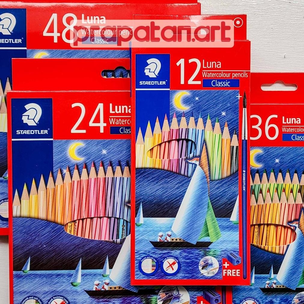 

Pensil Warna Staedtler Luna WATERCOLOR | Watercolor Pencil AST