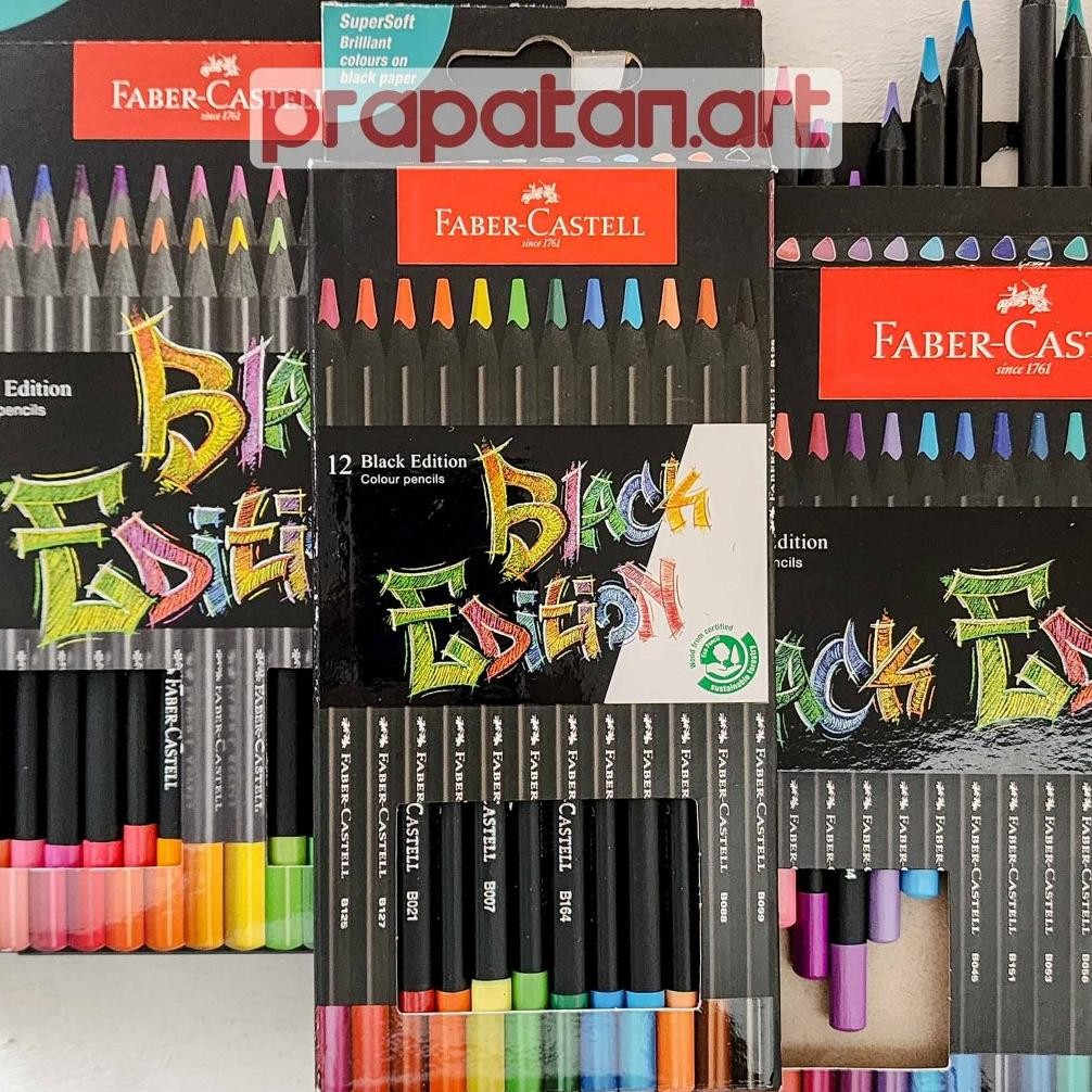 

Pensil Warna Faber Castell Black Edition | Color Pencil AST