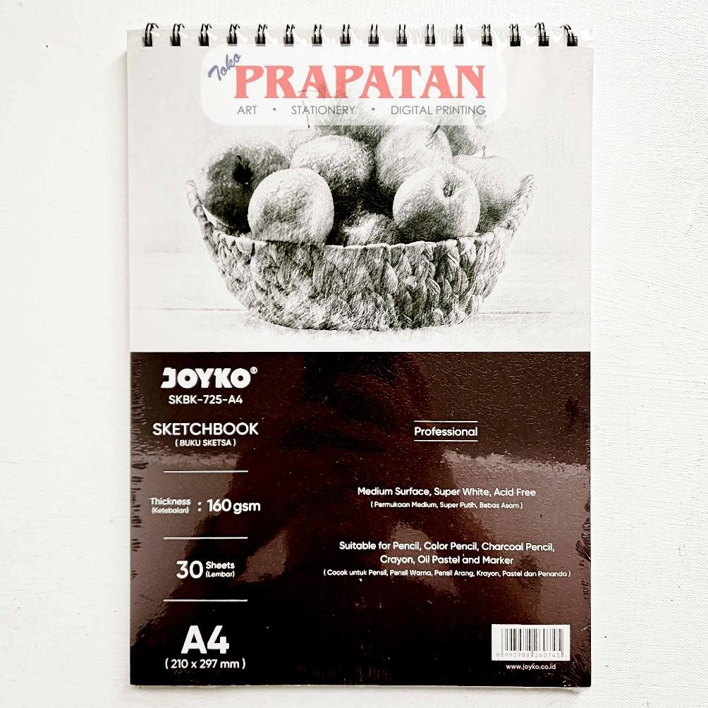 

Joyko Spiral Sketchbook SKBK-725-A4 | Buku Gambar AST