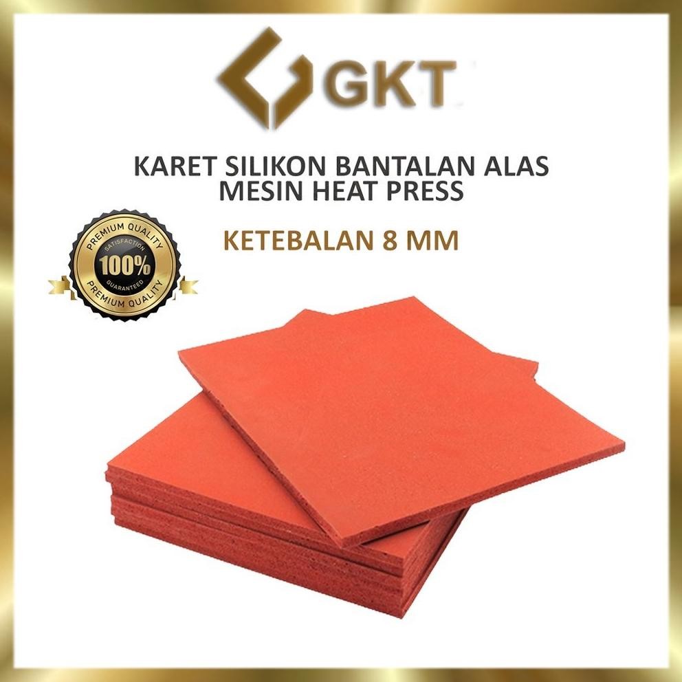 

Karet Silikon Mesin Heat Press tebal 8 mm Grade A Ori Premium - Alas Mesin Press Kaos ( Silicon Rubber ) AST
