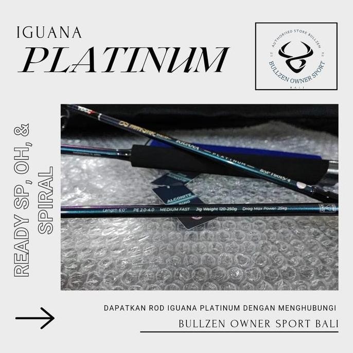 * Bullzen BS Monster Iguana Platinum Joran Jigging Rod Jigging *