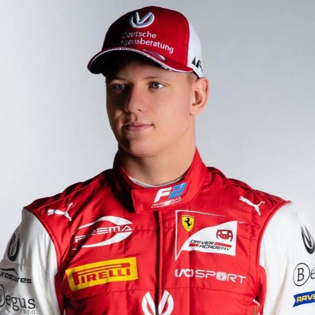 Mick Schumacher Prema F2 2019 Driver Cap. Topi Unisex Pria Wanita