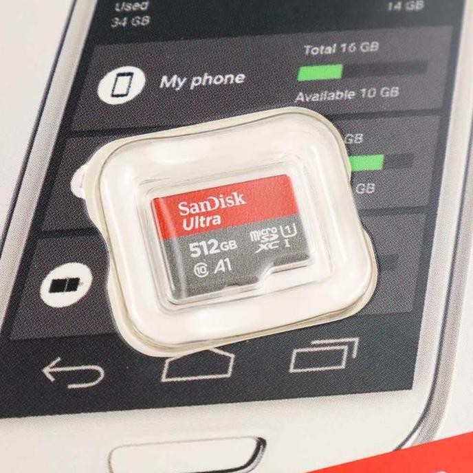 Sandisk Micro Sd Ultra Memory Card 512GB 150MB/s 500 512 Gb Original Memori MIni Kamera Camera HS