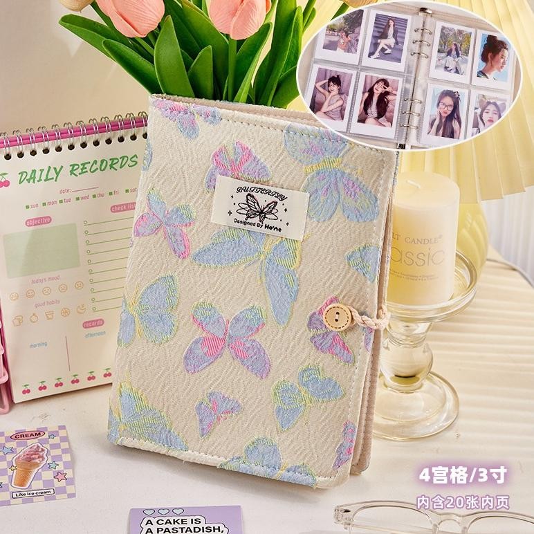 

Buku Binder A5 Aesthetic 6 Lubang Free Sleeve Tempat PC Photo Card B012 AST