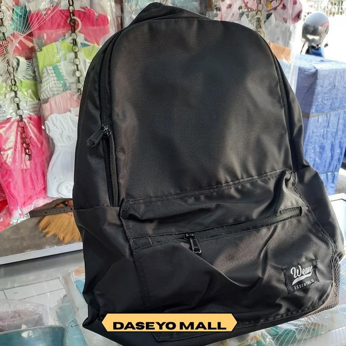 TAS GEMBLOK PRIA TAS SEKOLAH ANAK MERK WEAVE ESSENTIALS FREE ONGKIR