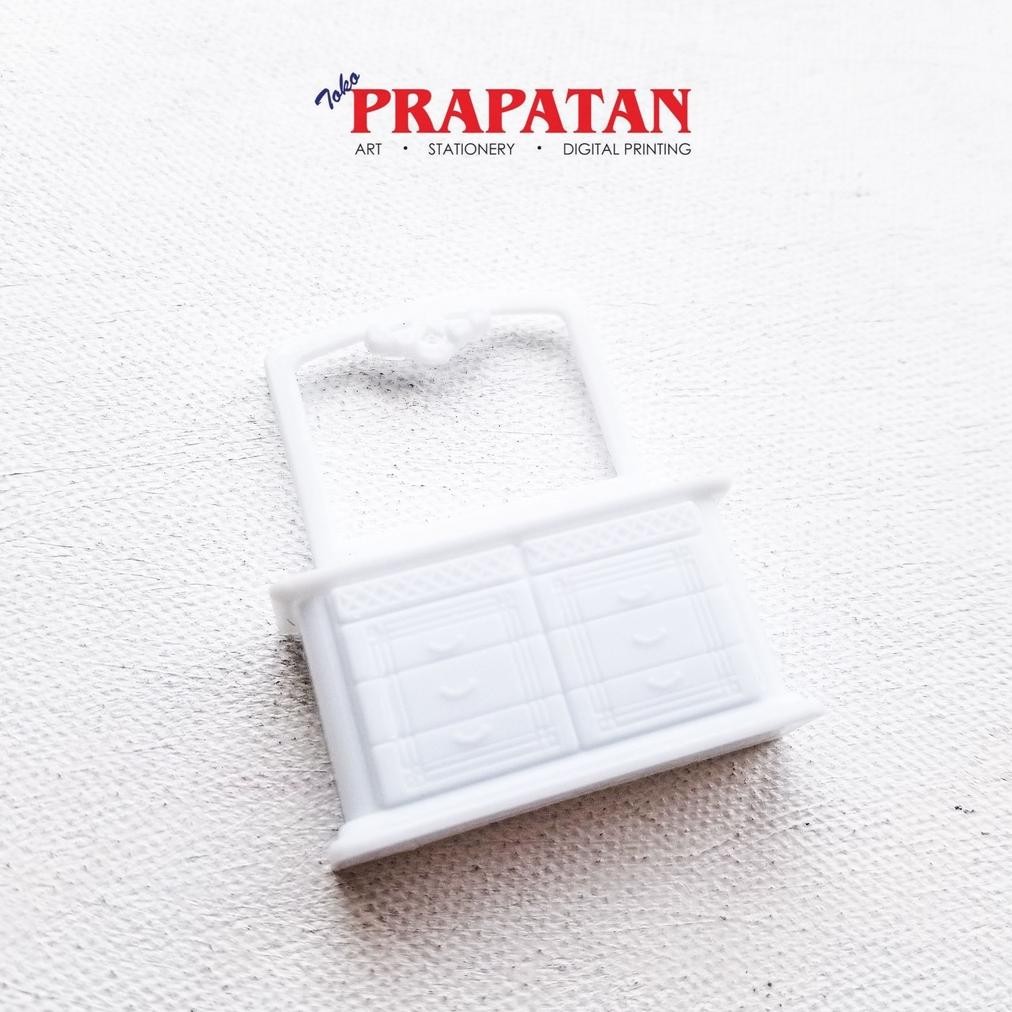 

Bahan Maket Makeup Desk 0230-01 Skala 1:30 AST