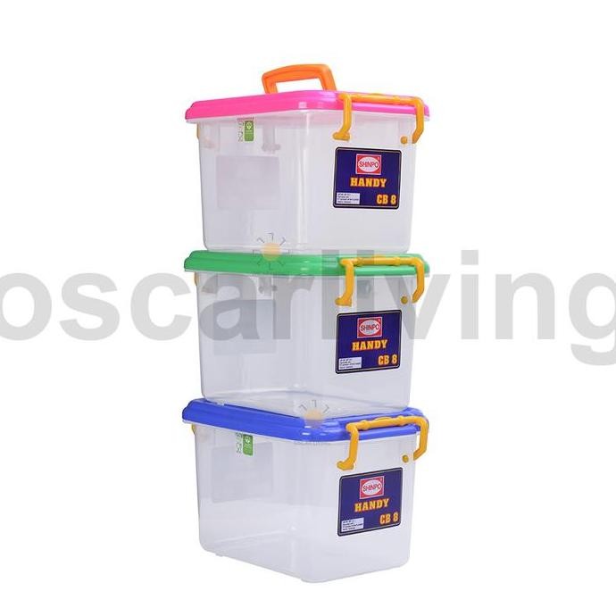 

Terlaris Promo Shinpo Sip 133-1 Cb 8 Box Container / Kotak Penyimpanan Murah