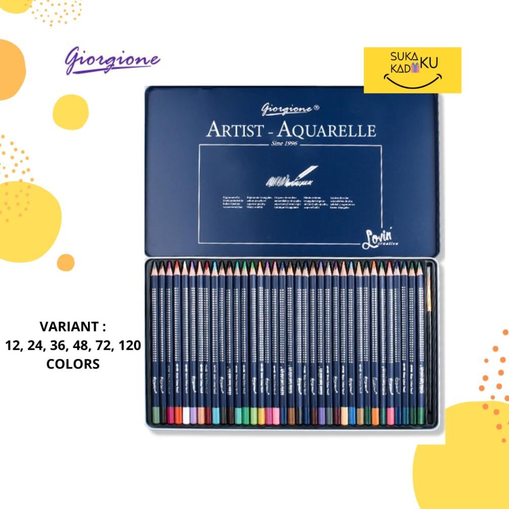 

GIORGIONE WATERCOLOR PENCILS ARTIST AQUARELLE COLORED PENCILS AST