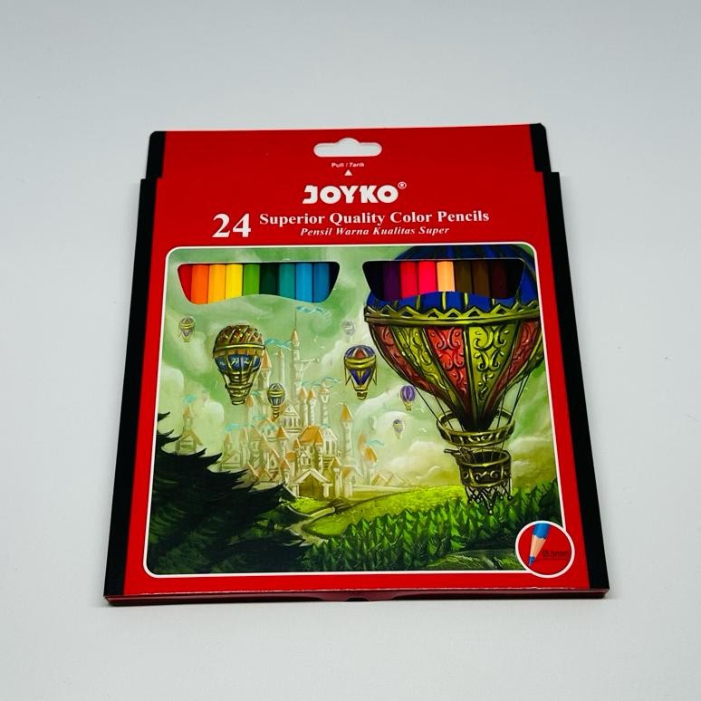 

Pensil Warna Joyko CP-101 Isi 24 Warna AST