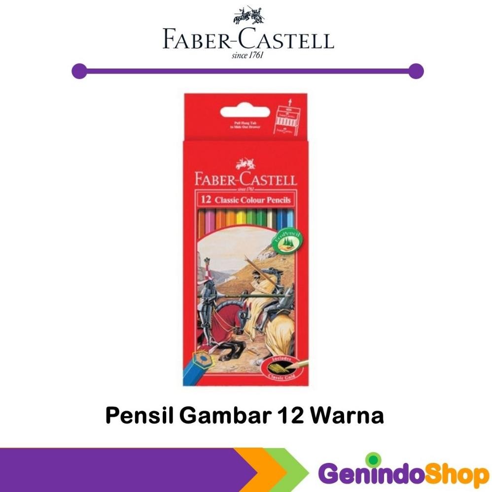 

Pensil Warna Classic 12 Color Faber Castle AST