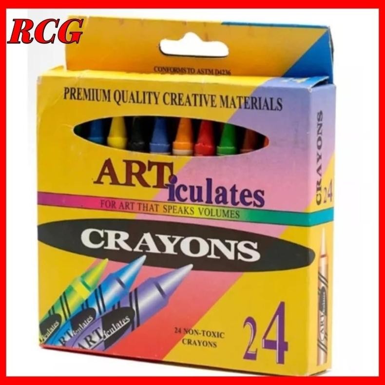 

Pensil Crayon 1 Set Isi 24 Warna Pensil Warna Anak-anak AST