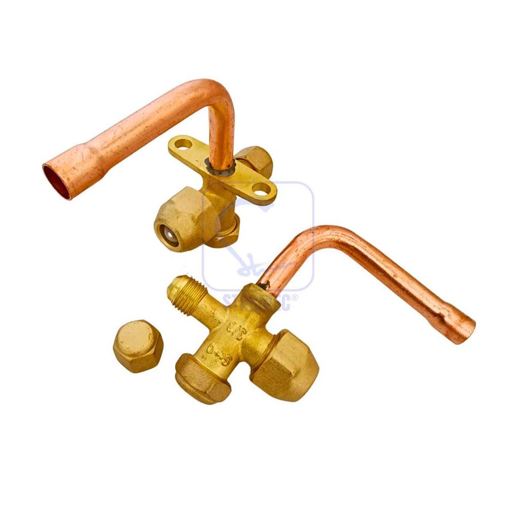 

Kran Outdoor Valve AC R32 R410a - 3/8" 3 Way AST