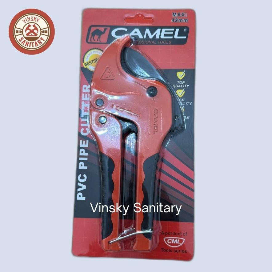 

Gunting Pipa PVC CAMEL 42MM / Gunting Paralon PVC / PVC Pipe Cutter AST