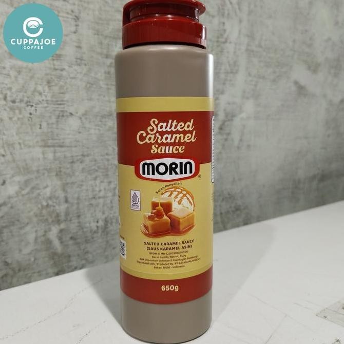 

Terlaris Morin Salted Caramel Sauce Karamel Saus 650gram SALE