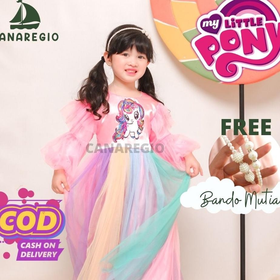 My Little Pony Baju Anak Perempuan Unicorn Dress My Little Pony Baju Anak Unicorn Baju Little Pony B