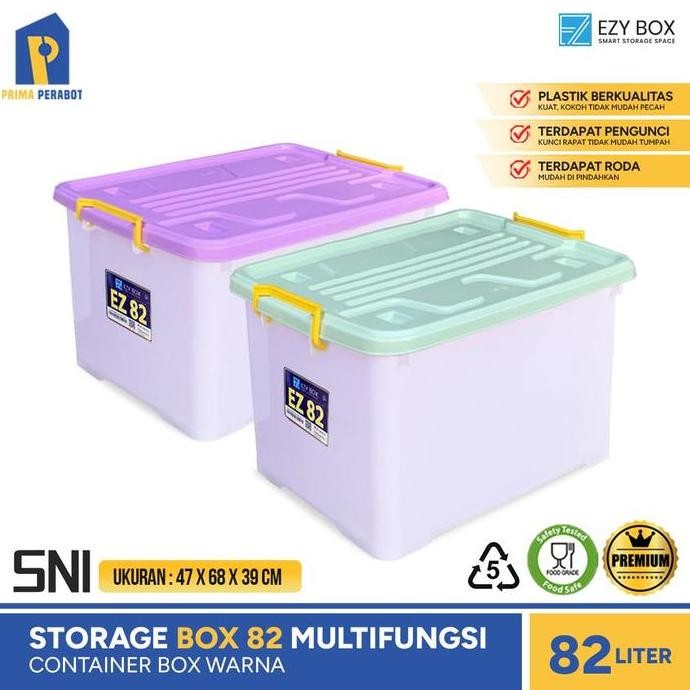

Terlaris Storage Box Multifungsi Box Container 82 L
