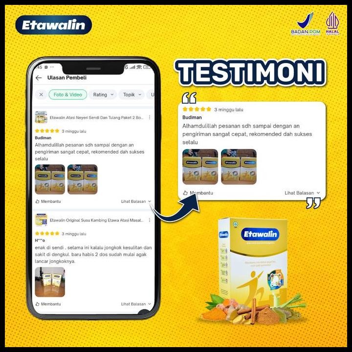 

Terlaris Etawalin Original Susu Kambing Etawa Atasi Masalah Nyeri Sendi Tulang Good Quality