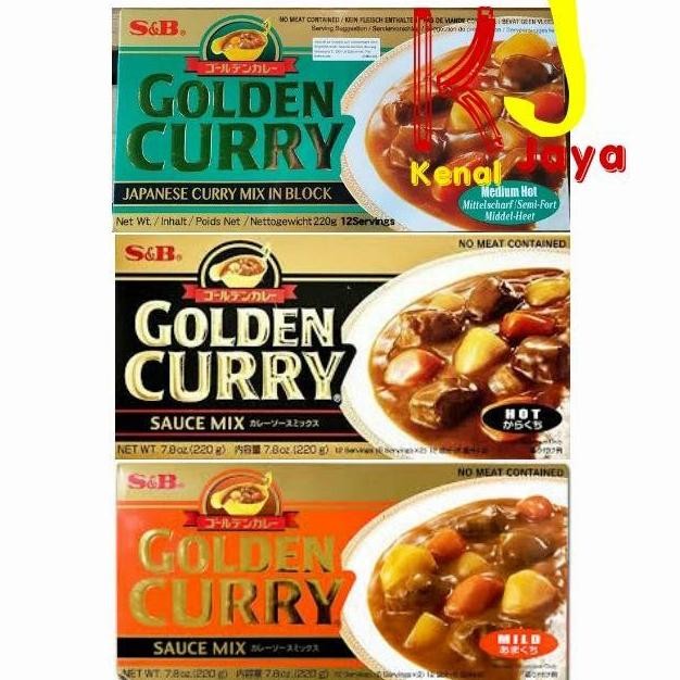 

Terlaris S&B Japanese Golden Curry 220g SALE