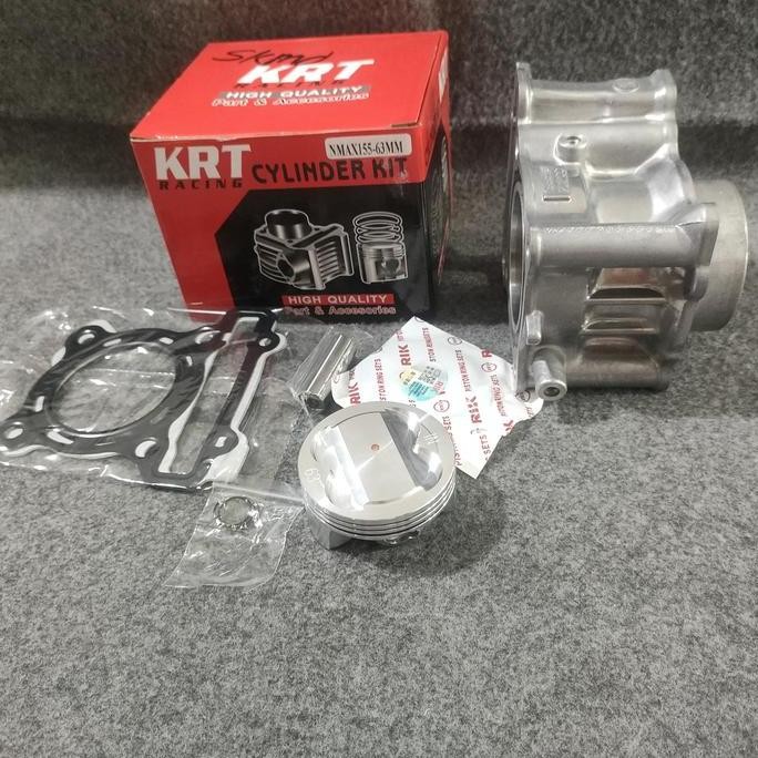 BLOK SEHER KRT BORE UP 63MM BUAT MOTOR YAMAHA NMAX 155 . AEROX . LEXI
