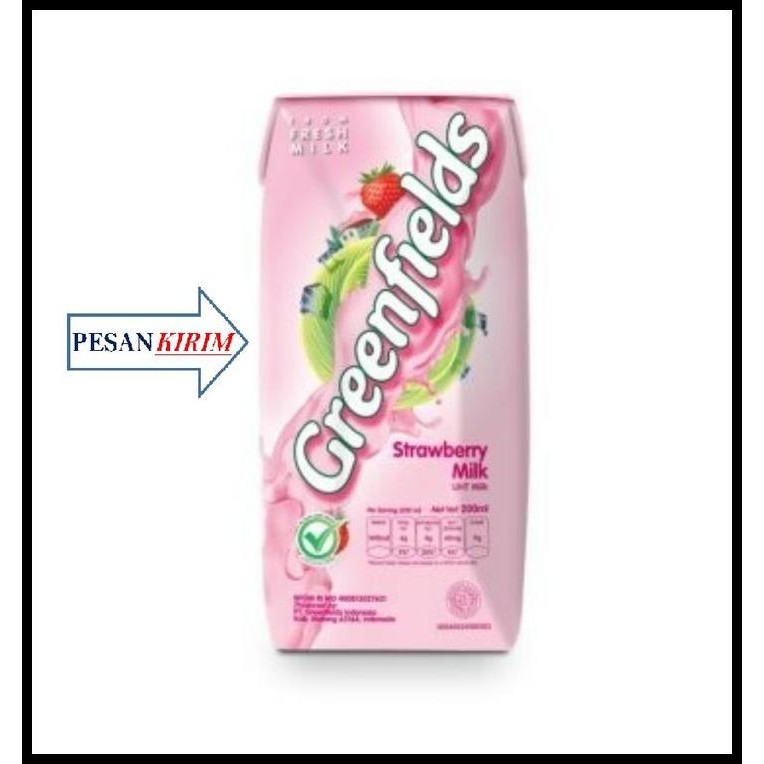 

Terlaris Greenfields Fresh Milk 200Ml Good Quality